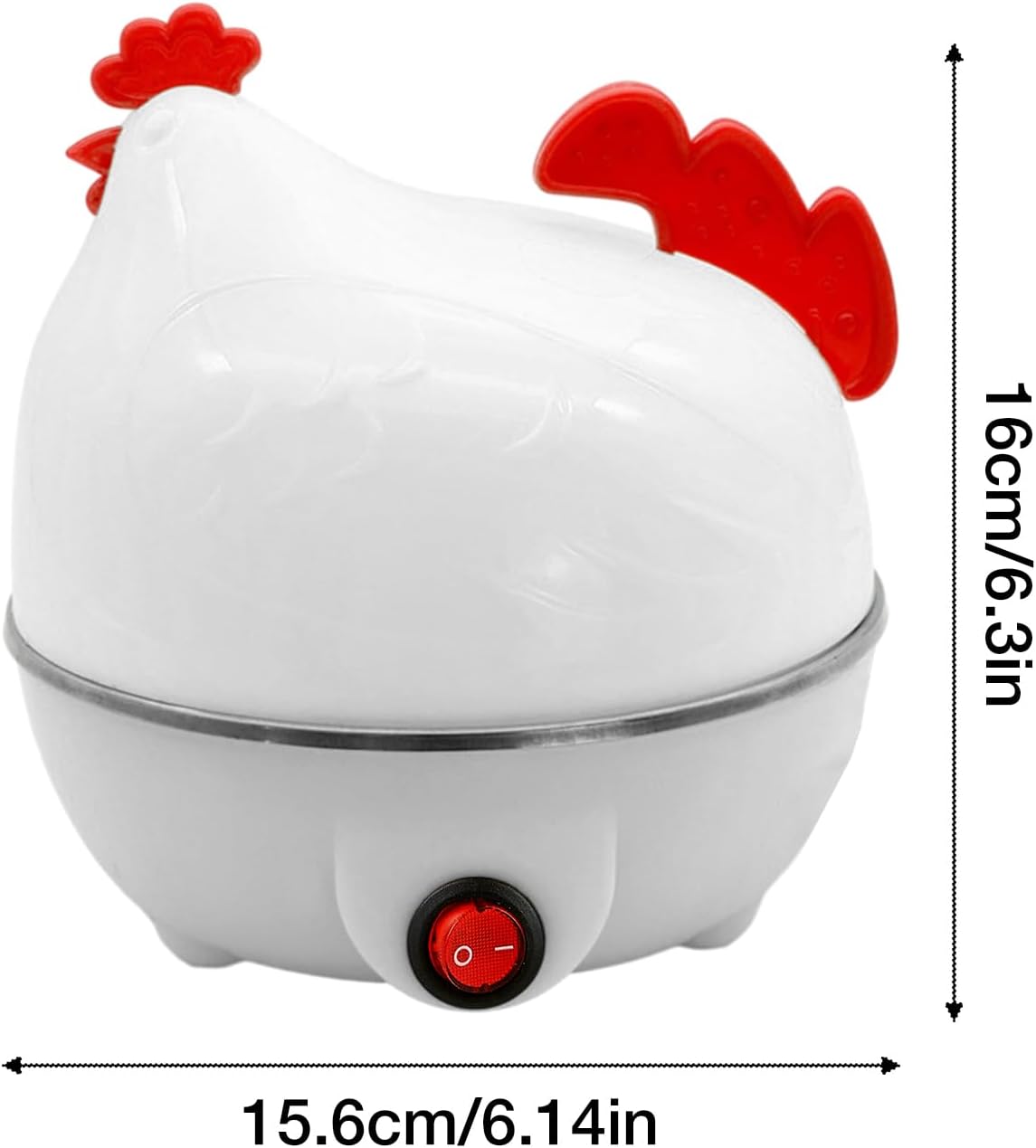 Olla de Huevos Eléctrica Gallina Blanca